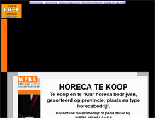 Tablet Screenshot of horeca-te-koop.1accesshost.com