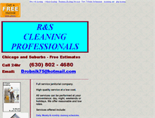 Tablet Screenshot of cleaningservice.1accesshost.com