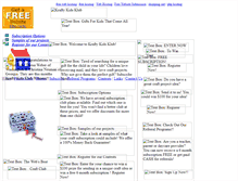 Tablet Screenshot of kraftykidsklub.1accesshost.com